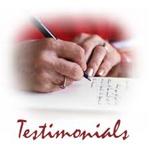 testimonials