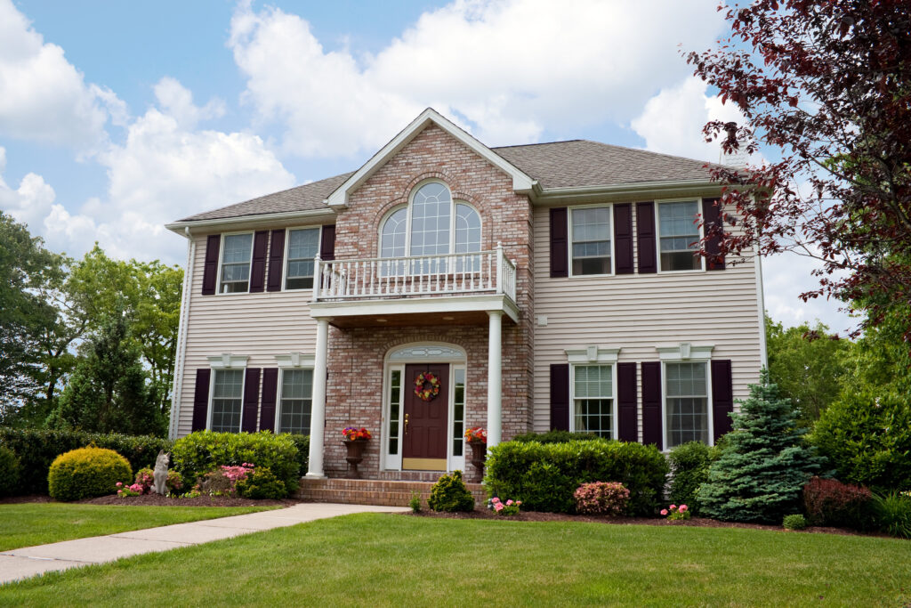 House with new windows